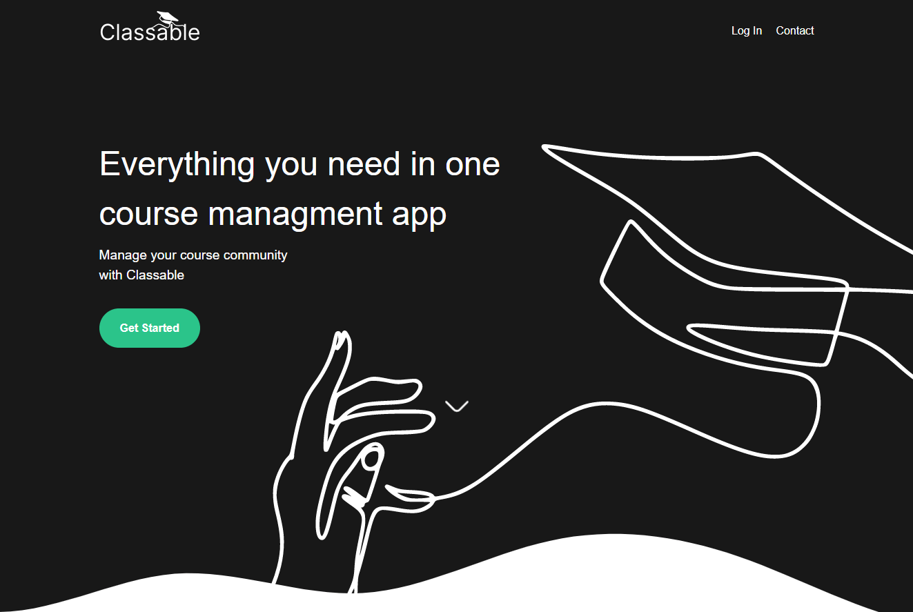 Classable home page.